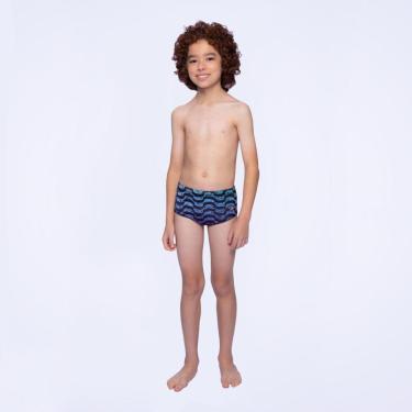 Imagem de Sunga Infantil Tradicional Copacabana - CREPÚSCULO PRETO-Masculino