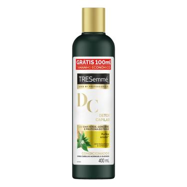 Imagem de Condicionador Detox Capilar 400ml TRESemmé Nutrição e Purificação com Chá Verde e Gengibre