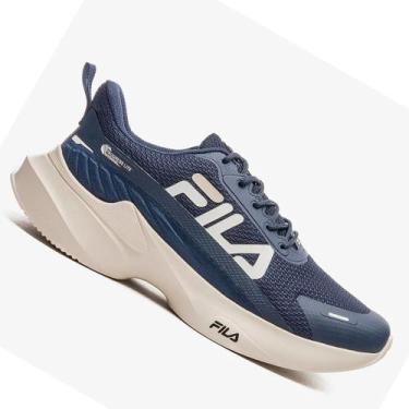 Imagem de Tenis Fila Progress Lite Masculino, Marinho, Branco, 43