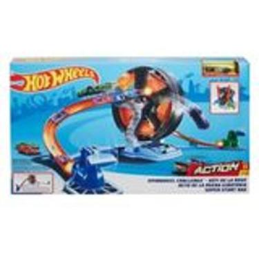 Imagem de Pista Hot Wheels Competição Giratória GJM77- Mattel - 887961813975