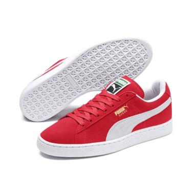 puma basket vermelho