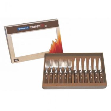 Imagem de Faqueiro Inox 12 Peças para Churrasco Tradicional Tramontina