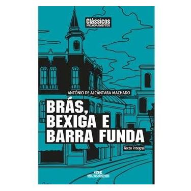 Imagem de Livro - Clássicos Melhoramentos - Brás, Bexiga e Barra Funda - Antônio de Alcântara Machado