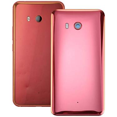 Imagem de HONGYAN Peças de substituição de telefone celular Tampa traseira original para HTC U11 Acessórios telefônicos