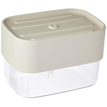 Imagem de OU DE 500 BGF Dispenser de Detergente Porta Esponja Trium, Bege Fechado