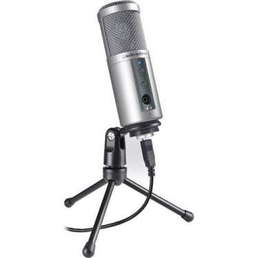 Imagem de Microfone Usb Audio Technica Condensador Atr2500-Usb