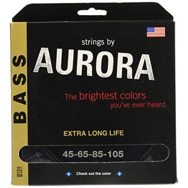 Imagem de Cordas de baixo aurora, calibre 4, preto