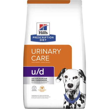 Imagem de Ração Seca Hill's Prescription Diet U/D Cuidado Urinário para Cães Adultos - 3,8 Kg