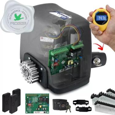 Imagem de Kit 1 Motor Rossi Dz Nano Turbo 4m Crem 3 Control 600kg