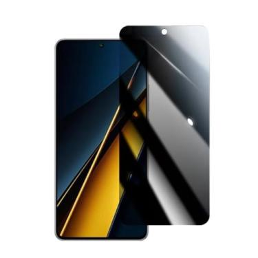 Imagem de Película Privacidade Anti Espionagem Compatível Com Poco X6 Pro 5G Tela de 6.67 - (Hard Glass Store)