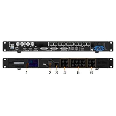 Imagem de VX1000 NovaStar Video Wall Controlador de LED tudo-em-um