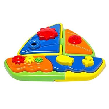 Imagem de Play Time Quebra Cabeça Veleiro, Cotiplás, Multicor