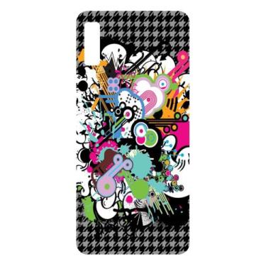 Imagem de Capa Adesivo Skin022 Verso Para Samsung Galaxy A7 2018 - KawaSkin