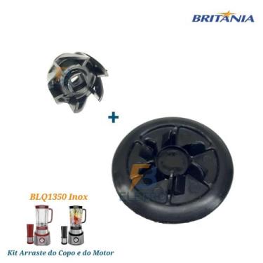 Imagem de Kit Arrastes do Motor e Do Copo Original Liq Britania BLQ1350 - Briran