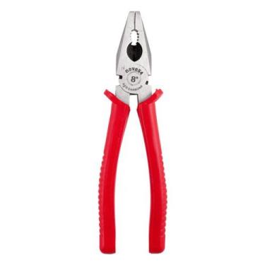 Imagem de Alicate universal 8" aço carbono polido plastificado Nove54