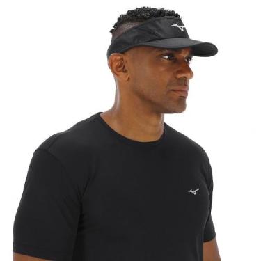 Imagem de Viseira Unissex Mizuno Sky, Preto, U