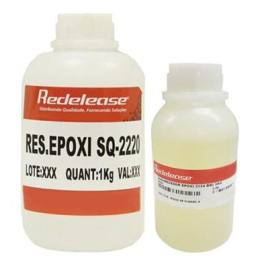 Imagem de Resina 2220 Epoxi Flexível Com Endurecedor 3154 (1,5 Kg) - Redelease