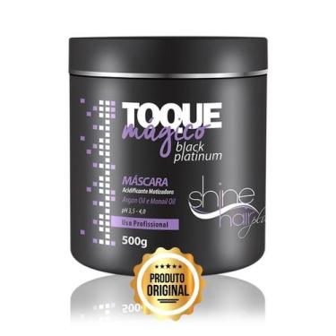 Imagem de Toque Mágico Shine Hair Black Platinum 500g