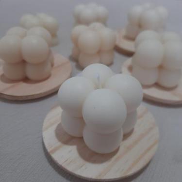 Imagem de Vela Mini Bubble Aromática Decoração Vanilla Likare 40g - Likare Home 
