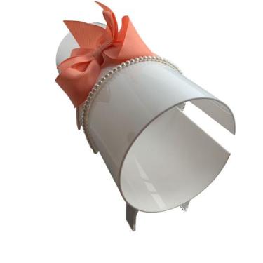 Imagem de Expositor Para Tiara 30cm. Acrílico Branco - LL Expositores