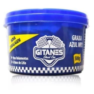 Imagem de Graxa Azul Gitanes 500 G Para Rolamento E Uso Geral