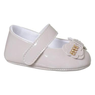 Imagem de Sapatilha Menina Laço com Strass Confortável Várias Cores - LVB BABY, 