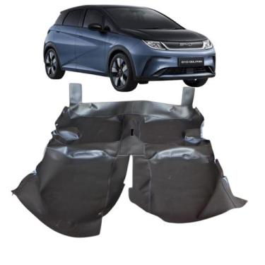 Imagem de Tapete assoalho preto fosco luxo byd dolphin plus 2023/2025 - MANOS TA