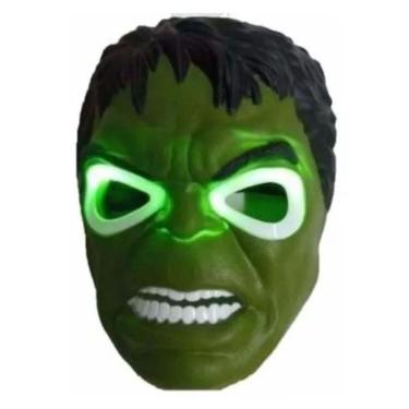 Imagem de Máscara Infantil Incrível Hulk Com Led