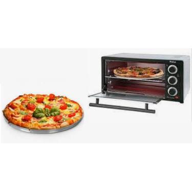 Imagem de Forma de Pizza Brotinho 4 pedaços alumínio reforçado profissional - Li