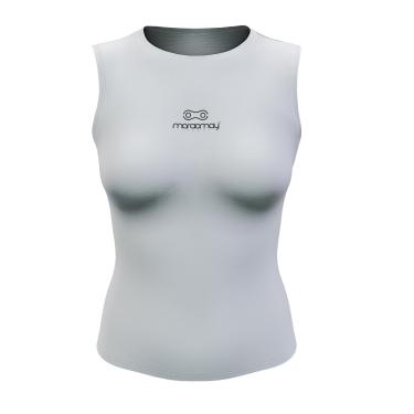 Imagem de Camisa Regata Feminina Márcio May Segunda Pele Branca