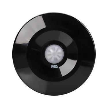 Imagem de Sensor De Presença Teto Embutir Fotocélula Preto Mpt-40EF Margirius