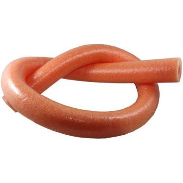 Imagem de Kit 12 Boia Espaguete Flutuador Macarrão Com Furo Laranja - Riopex