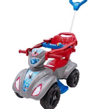 Imagem de Quadriciclo Infantil Com Pedal E Haste Direcional Baby Spyder - KENDY