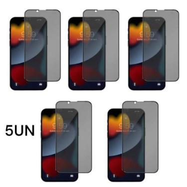 Imagem de 5PÇS Películas Privacidade 3D De Vidro Anti Espião Para Iphone 13 PRO 