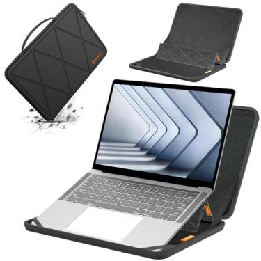 Imagem de Smatree Capa protetora rígida de EVA com suporte compatível com ASUS Vivobook Pro 16X N7601/16 K6602, Vivobook S 16 Flip OLED/Pro 16X OLED, ExpertBook B3 B3604 Copilot+PC Laptop (MS89)