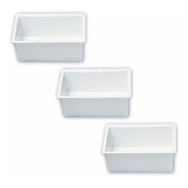 Imagem de Forma Queijo Mussarela 1kg Crisan (3 Unidades) Branco