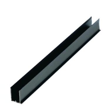 Imagem de Perfil U 4mm Bronze - 6,00m - cortado c/ 2m p/ envio - RM Policarbonat
