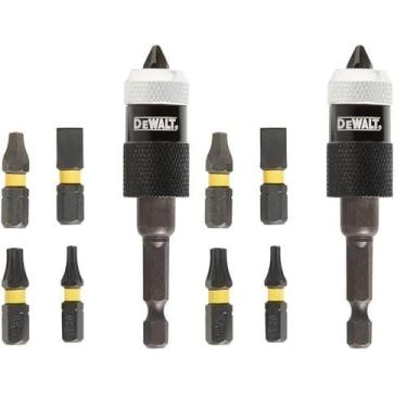 Imagem de Conjunto de Brocas DEWALT DW2507 Compact Rapid Load - 12 Peças
