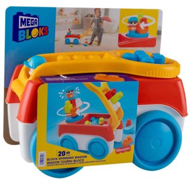 Imagem de Blocos de Montar Core Mega Bloks Vagão Giratório - Mattel