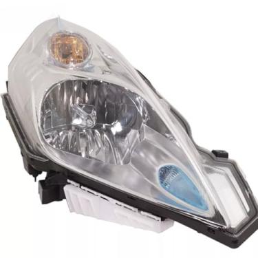 Imagem de Lâmpada esquerda direita LED luz diurna frontal LED conjunto de farol lâmpada de canto ampla compatível com LEAF 2015-2017 260109RB0A (esquerda)
