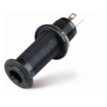 Imagem de Jack cilindrico T3 BK Preto violao guitarra mono / stereo - SPIRIT