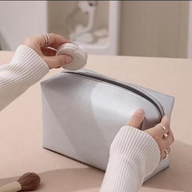 Imagem de Necessaire Bolsa Organizadora TR-06065 - NoBrand, Prata