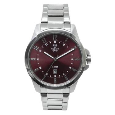 Imagem de Relógio Tuguir Masculino Ref: Tgi37178 Casual Aço Prateado