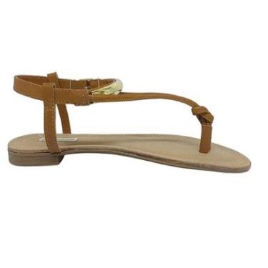 Imagem de Sandália Feminina Bottero Rasteira Marrom - 3685-Feminino