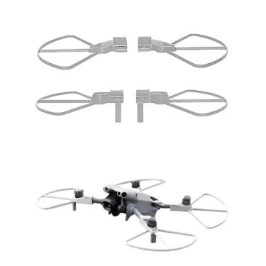 Imagem de Protetor de hélice para DJI Mini 5 Pro – protetor anticolisão de plástico com suporte de trem de pouso, capa de proteção de hélice para DJI Mini 5 Pro, durável, à prova de choque, leve [cinza]