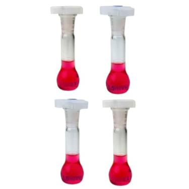 Imagem de Balão Volumétrico 5ml Vidro Com Rolha De Polietileno 5 Ml - DG01621A-5