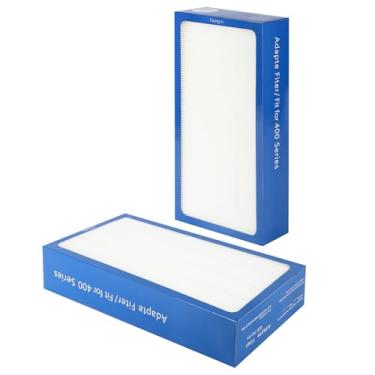 Imagem de Pacote com 2 filtros de substituição Ubolrattana Classic série 400 HEPA adequado para purificador de ar Blueair série 400 moldels 450E、410、402、403、405、410B