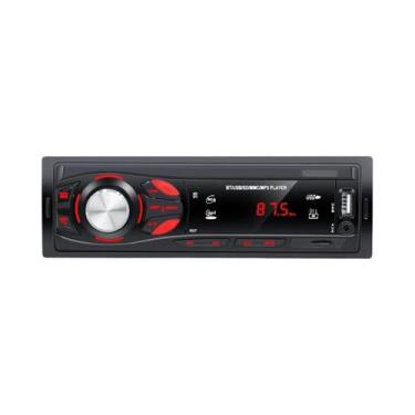 Imagem de Estéreo Bluetooth Para Carro 4x15W Áudio Rádio FM Reprodutor MP3 USB S