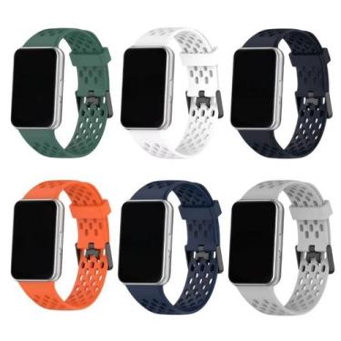 Imagem de Pulseira esportiva anti suor compatível samsung galaxy fit 3 - Katheon