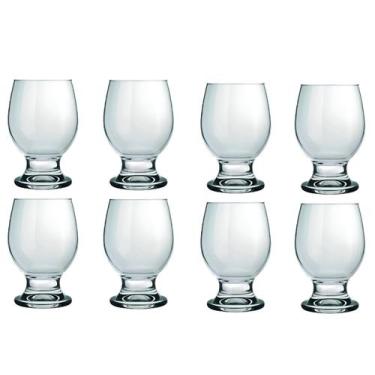 Imagem de Jogo 8 Taças Paulista Vinho Cerveja Chopp 200ml Vidro Nadir - Nadir Fi